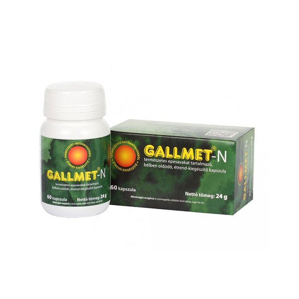GALLMET-N * 60 db epesav kapszula