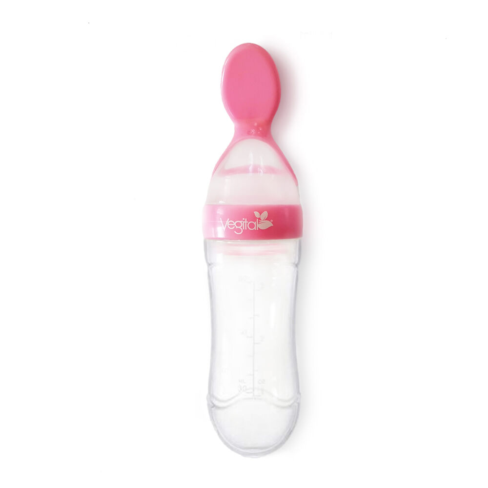 Magic Spoon maszatmentes babaetető kanál - rózsaszín