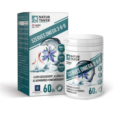 Szerves omega 3-6-9, 60 db
