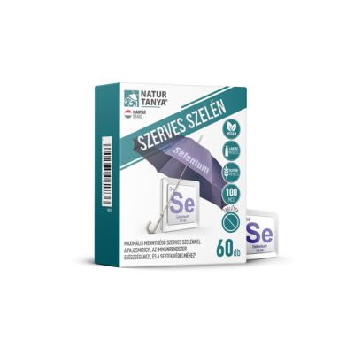 Natur Tanya Szerves szelén 100mcg/tabletta 60x