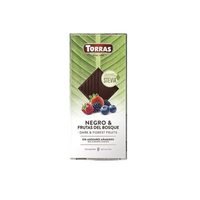 Étcsokoládé erdei gyümölcsös 125g
