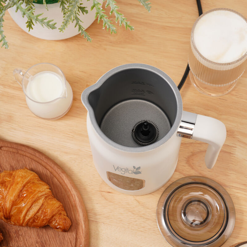 Elektromos tejhabosító, fehér 