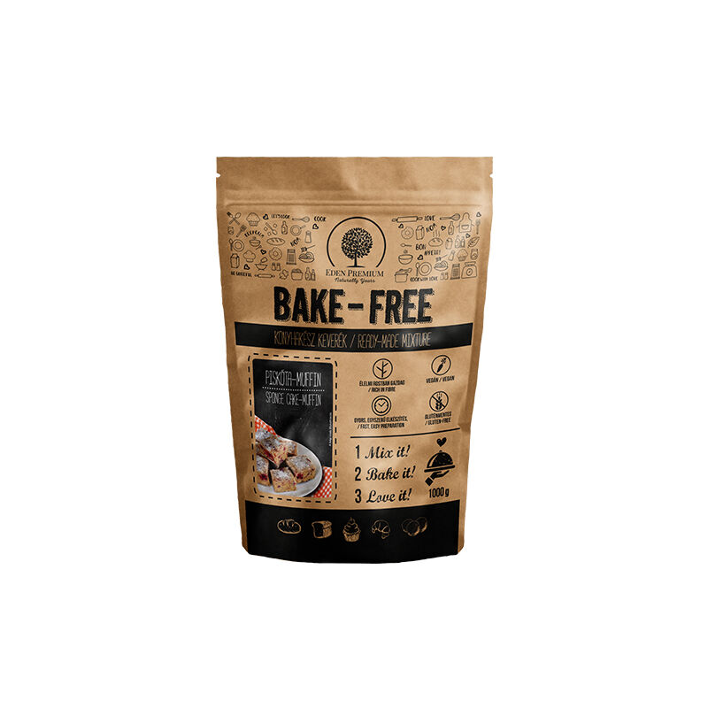 Bake-Free muffin-piskóta lisztkeverék 1000 g