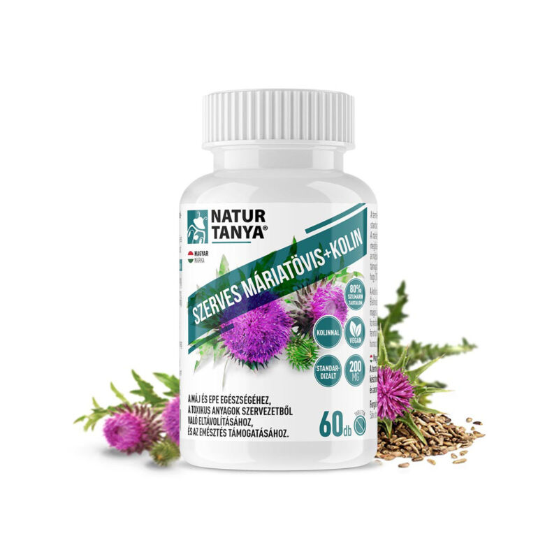 Natur Tanya Szerves máriatövis max + kolin 60x