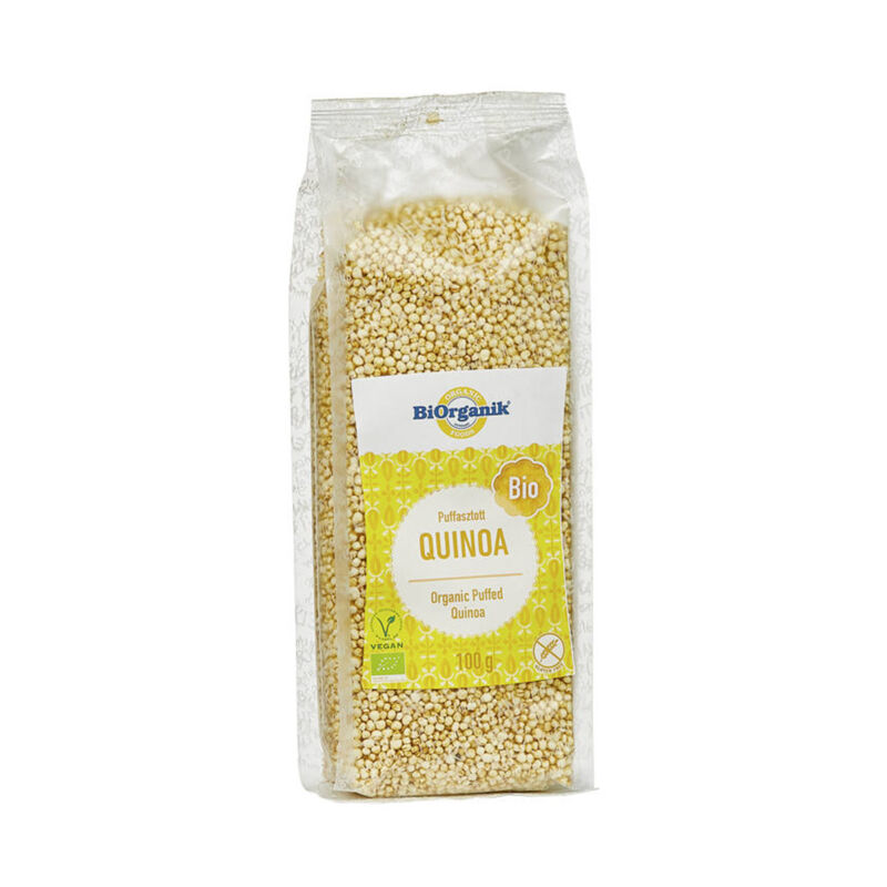 Quinoa, puffasztott, bio 100g