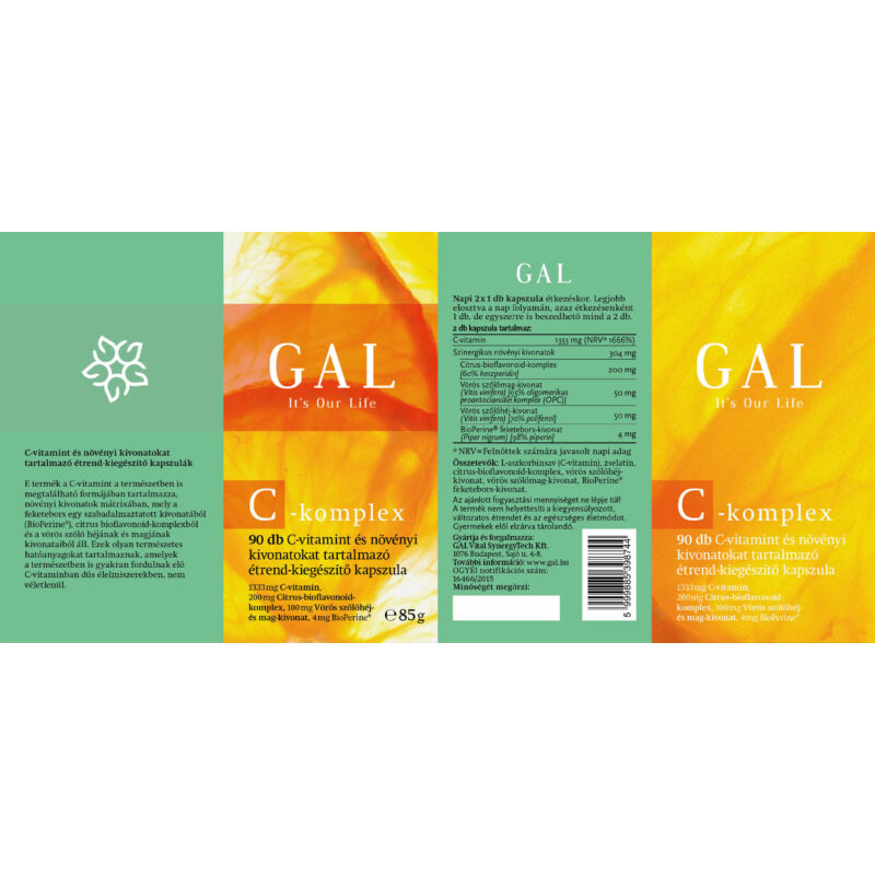 GAL- C-komplex 2456 mg x 90 kapszula