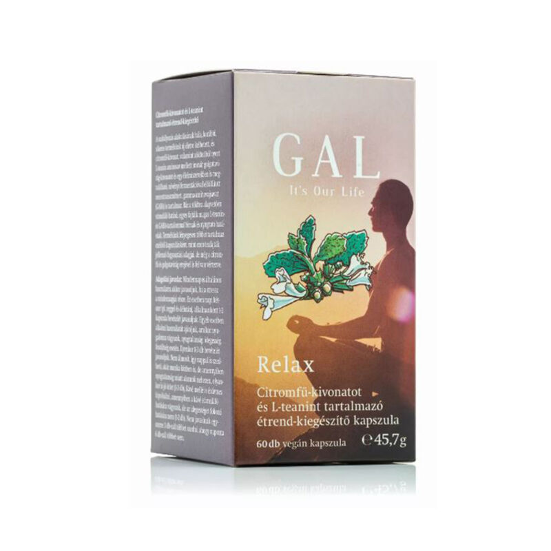 GAL Relax, 60 db vegán kapszula