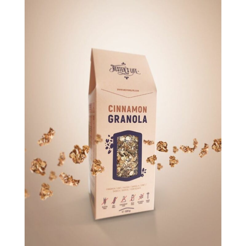 Fahéjas granola