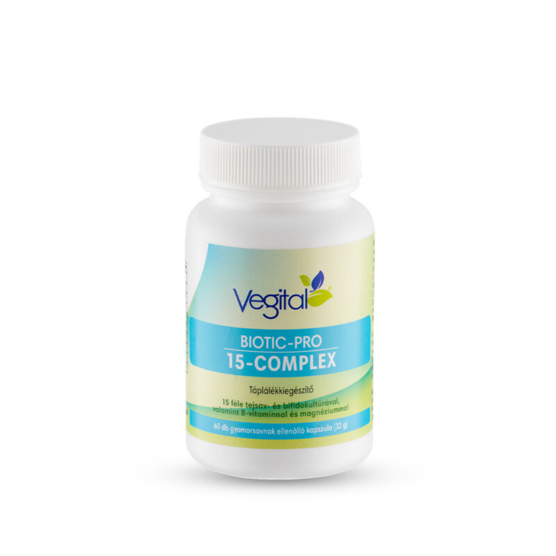 Vegital Biotic-Pro 15-Complex, 60 db