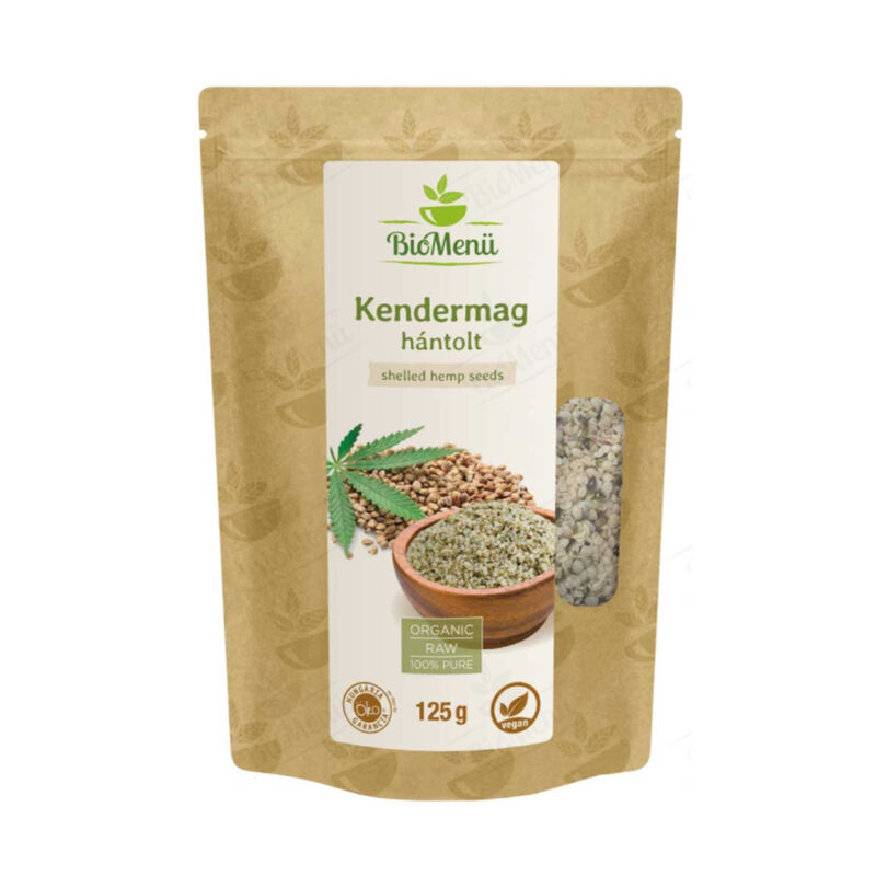 Kendermag hántolt 125g BIO