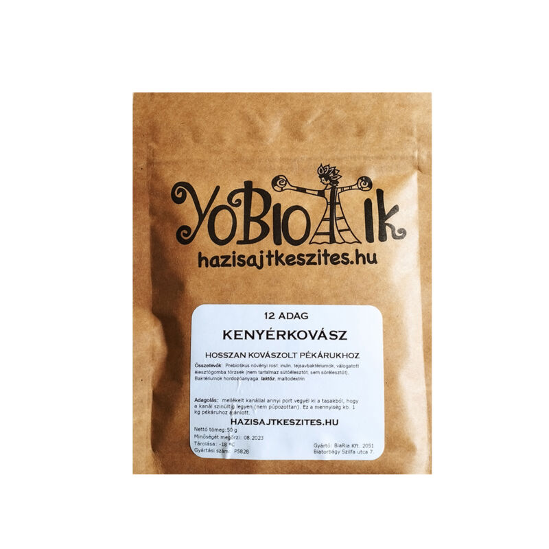 Kovász kultúra keverék, 12 adag